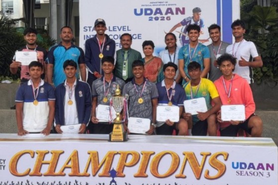 PES University Cricket Team Wins “Udaan 26” State‑Level Tournament